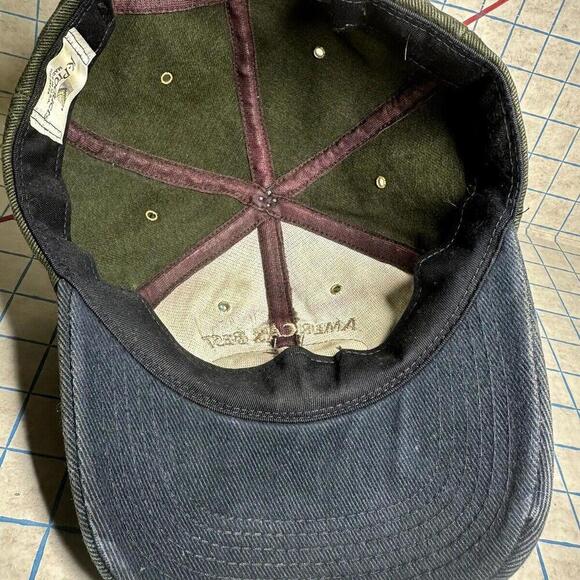 Snap On Tools Strapback Hat - Green Blue Vintage Adjustable Cap Made In USA - Picture 5 of 6